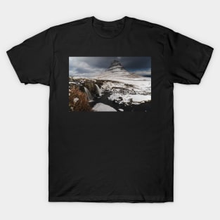 Kirkjufell Famous Travel Destination Fist of the First Men in Iceland T-Shirt